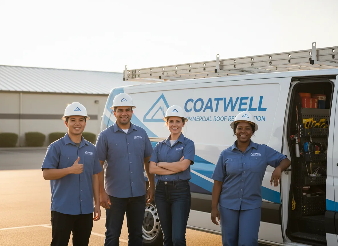 Commercial roof coating company in Manilla, IA